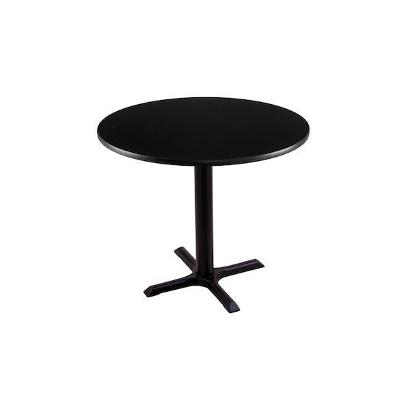 Holland Bar Stool Co 30" 211 Black Table, 30" dia. Top 211-2230BW30R - main